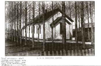 First LDS Meeting House in Montpelier