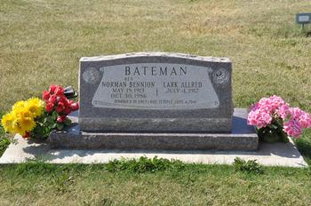 Bateman, Norman Bennion (Ben) (Lark Allred) (1) (Bloomington)