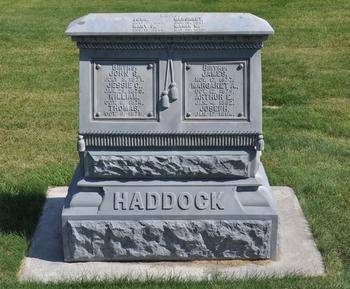 Haddock, births and deaths (1) (Bloomington)