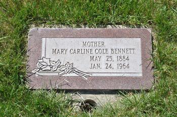 Bennett, Mary Carline Cole (Liberty)