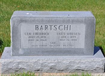 Bartschi, Leo Fredrick (Enes Koeven) (Montpelier)